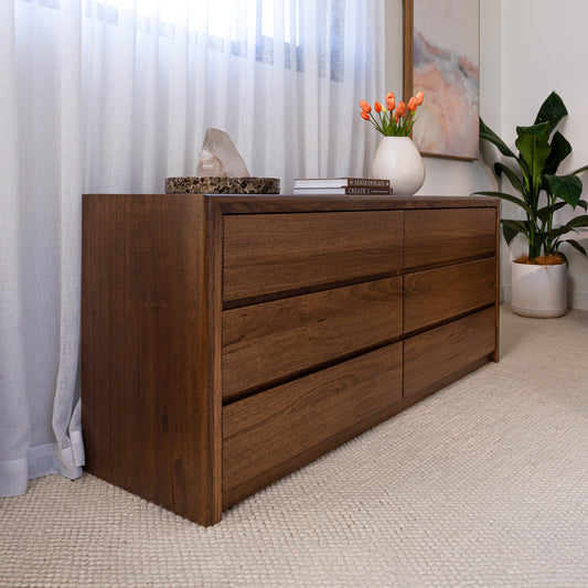 Yakka Tasmanian Oak Dresser Feature Grade (Smoked Walnut Stain)