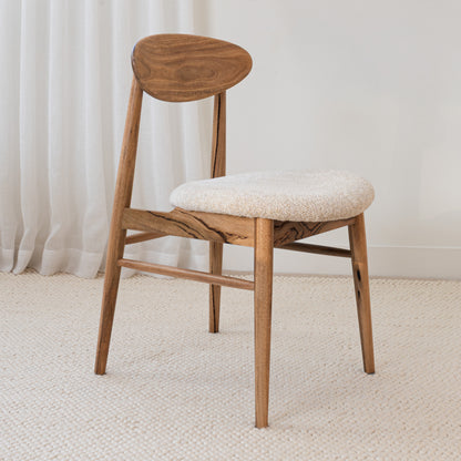 Eluna Marri Natural Upholstered Dining Chair