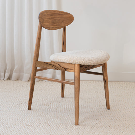 Eluna Marri Natural Upholstered Dining Chair