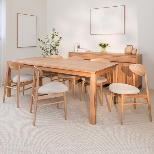 Yakka Tasmanian Oak Feature Grade Dining Table