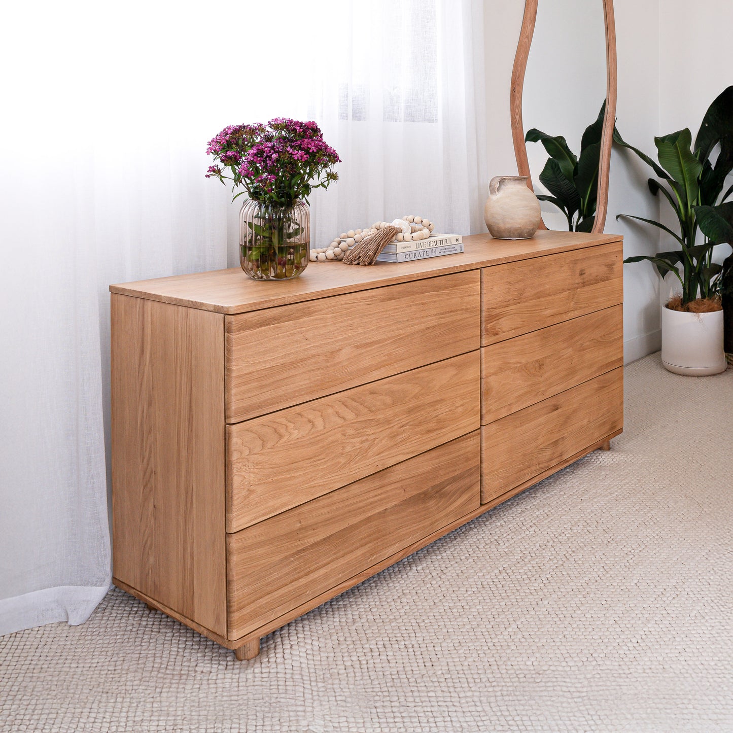 Solara American Oak Dresser