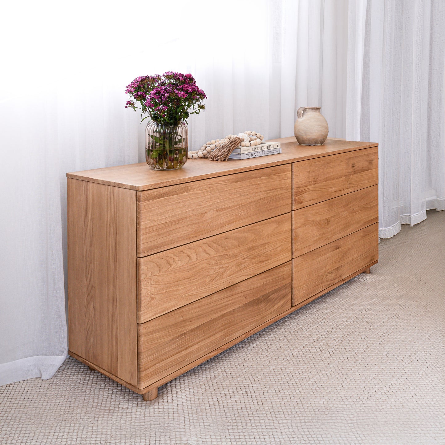 Solara American Oak Dresser