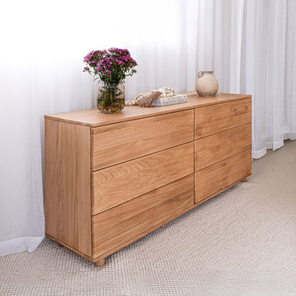 Solara American Oak Dresser