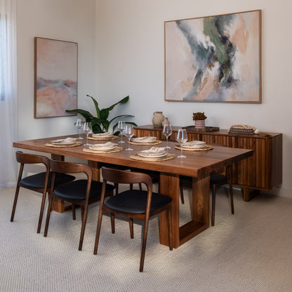 Osaka Blackwood Heritage Dining Table - Made in Australia