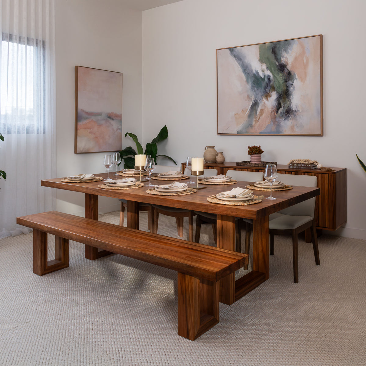 Hamilton Blackwood Heritage Dining Table – The Acacia Tree