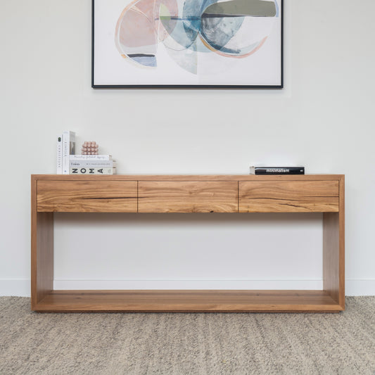 Cape Town 3 Drawer Hall Table - Made in Australia