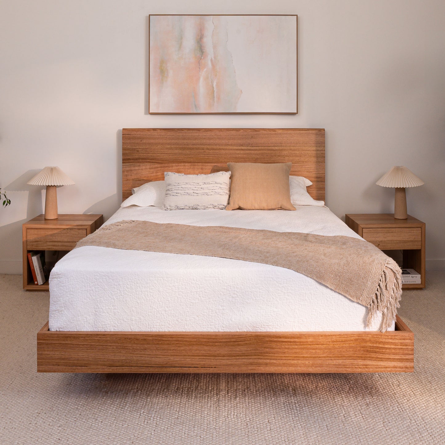 Kobe Live Edge Tasmanian Oak Bed Frame