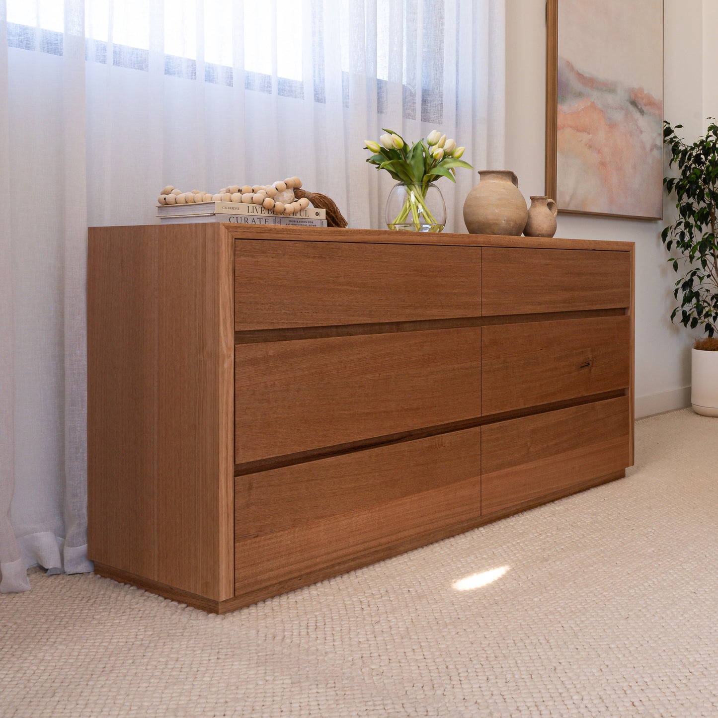 Cape Town Tasmanian Oak Dresser
