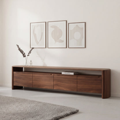 Mystis Walnut Entertainment Unit