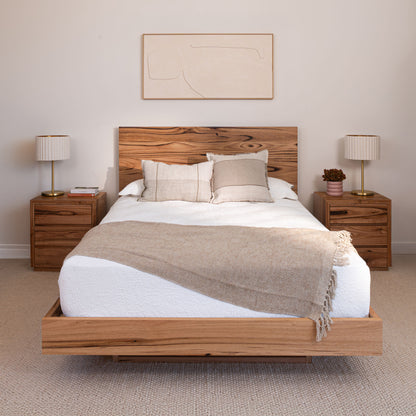 Kobe Straight Edge Messmate Bed Frame
