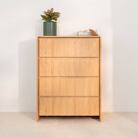 Brooklyn American Oak Tallboy