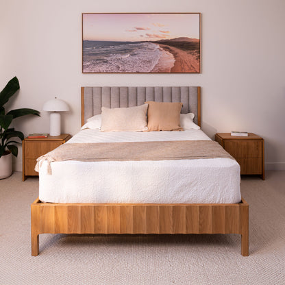 Brooklyn American Oak Bed Frame