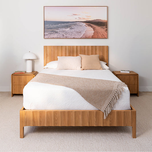 Brooklyn American Oak Bed Frame