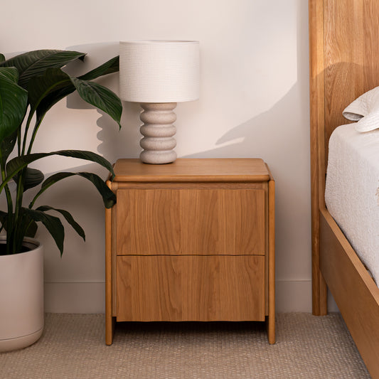Brooklyn American Oak Bedside Table