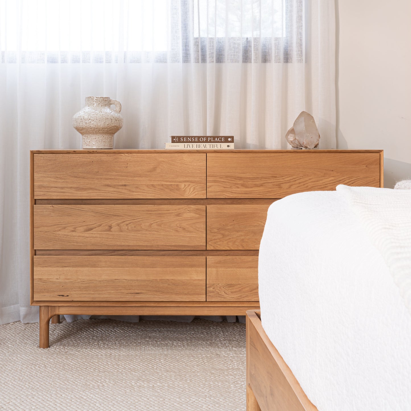 Emery American Oak Dresser