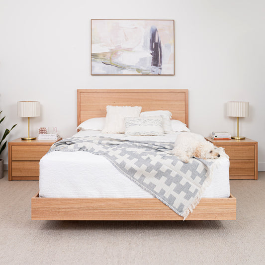 Yakka Tasmanian Oak Signature Bed Frame