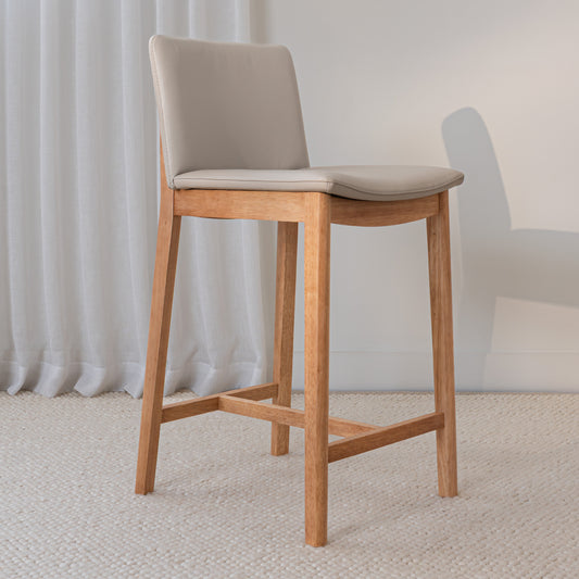 Taba Leather Barstool
