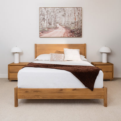 Haven American Oak Bed Frame