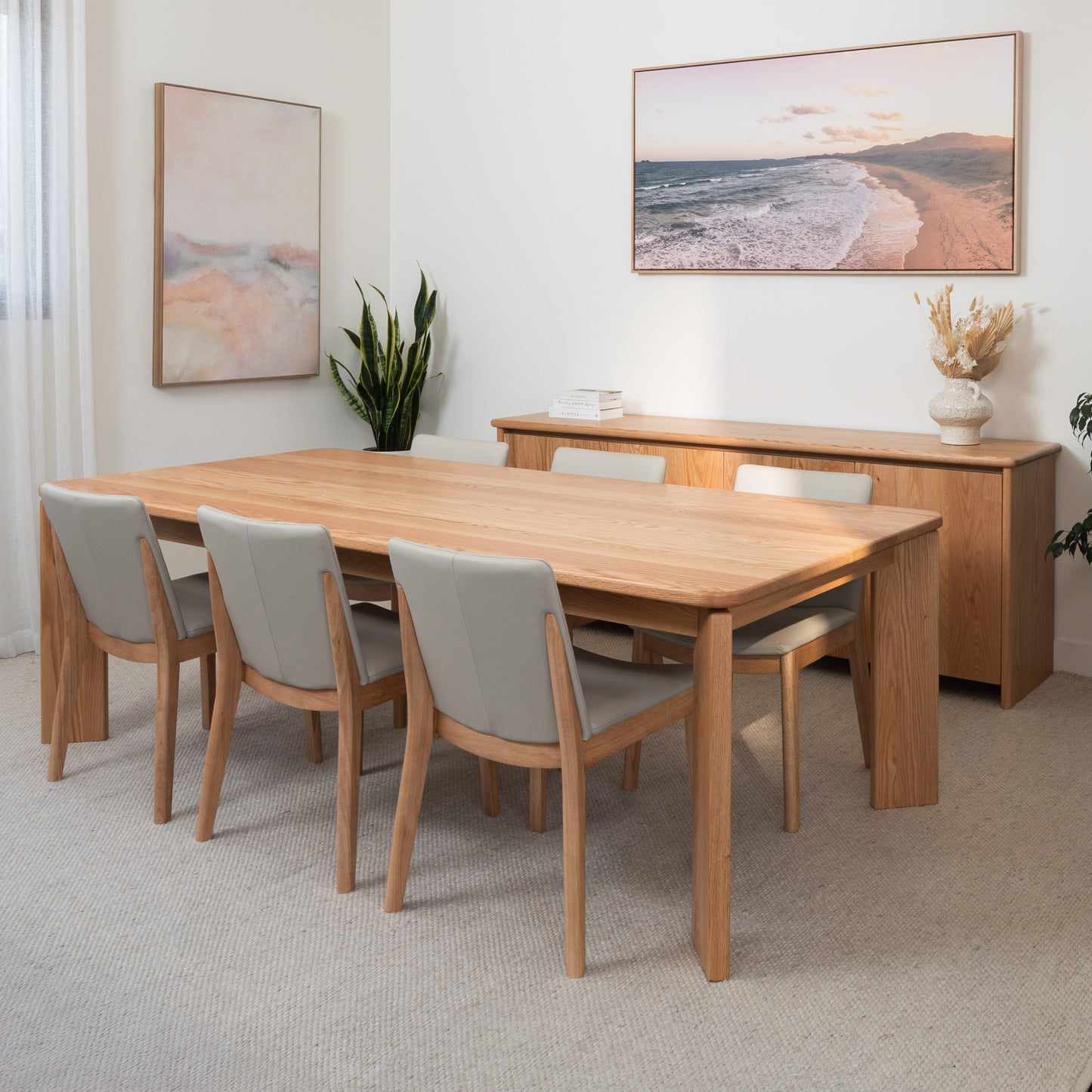 Genesis Oak Dining Table - Made in Australia