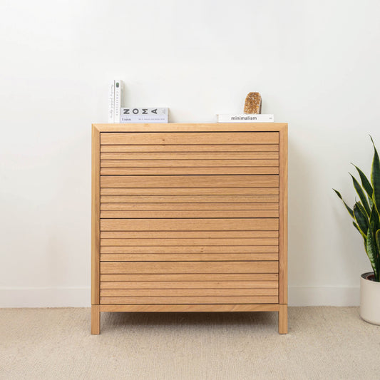 Luna 4 Drawer Tallboy - Made in Australia