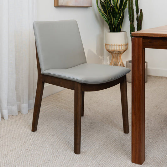 Ex Demo 6 x Taba Leather Dining Chairs
