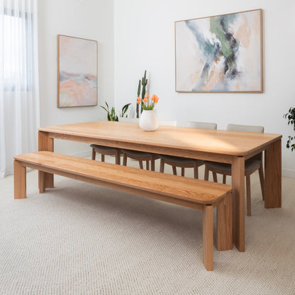 Genesis Oak Dining Table - Made in Australia