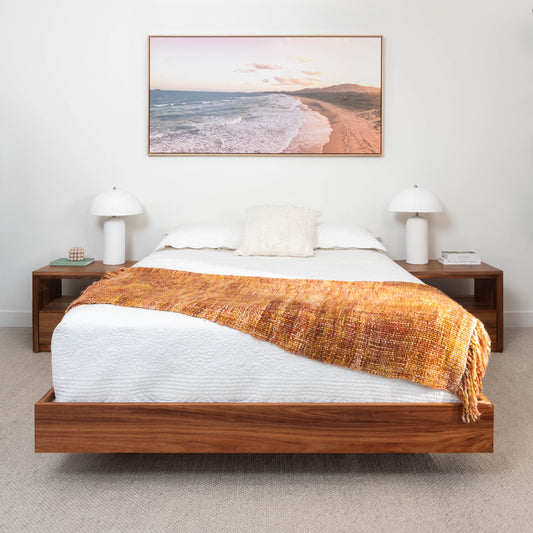 Yakka™️ Blackwood Heritage Floating Bed Frame