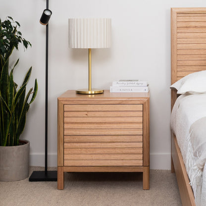 Luna Tasmanian Oak Bedside Table