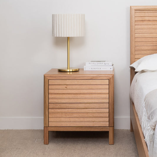 Luna Tasmanian Oak Signature Bedside Table