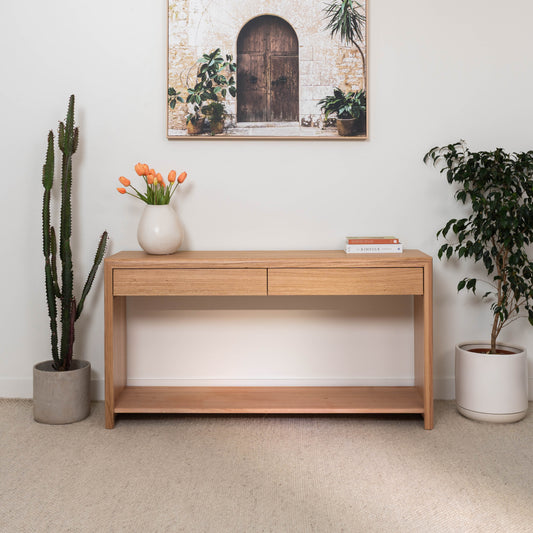 NEW Yakka Tasmanian Oak Hall Table