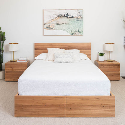 Dusk Gas Lift Storage Bed Frame - Made in Australia