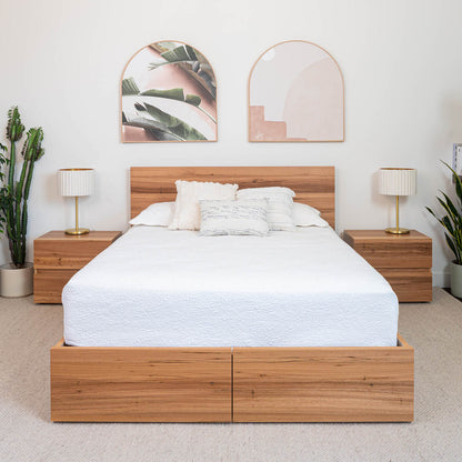 Dusk Gas Lift Storage Bed Frame - Made in Australia