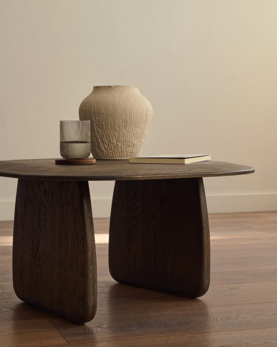 Porto Dark Oak Side & Lamp Table