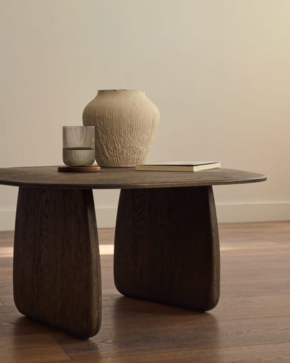 Porto Dark Oak Side & Lamp Table
