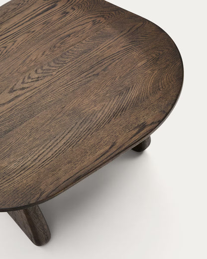 Porto Dark Oak Side & Lamp Table