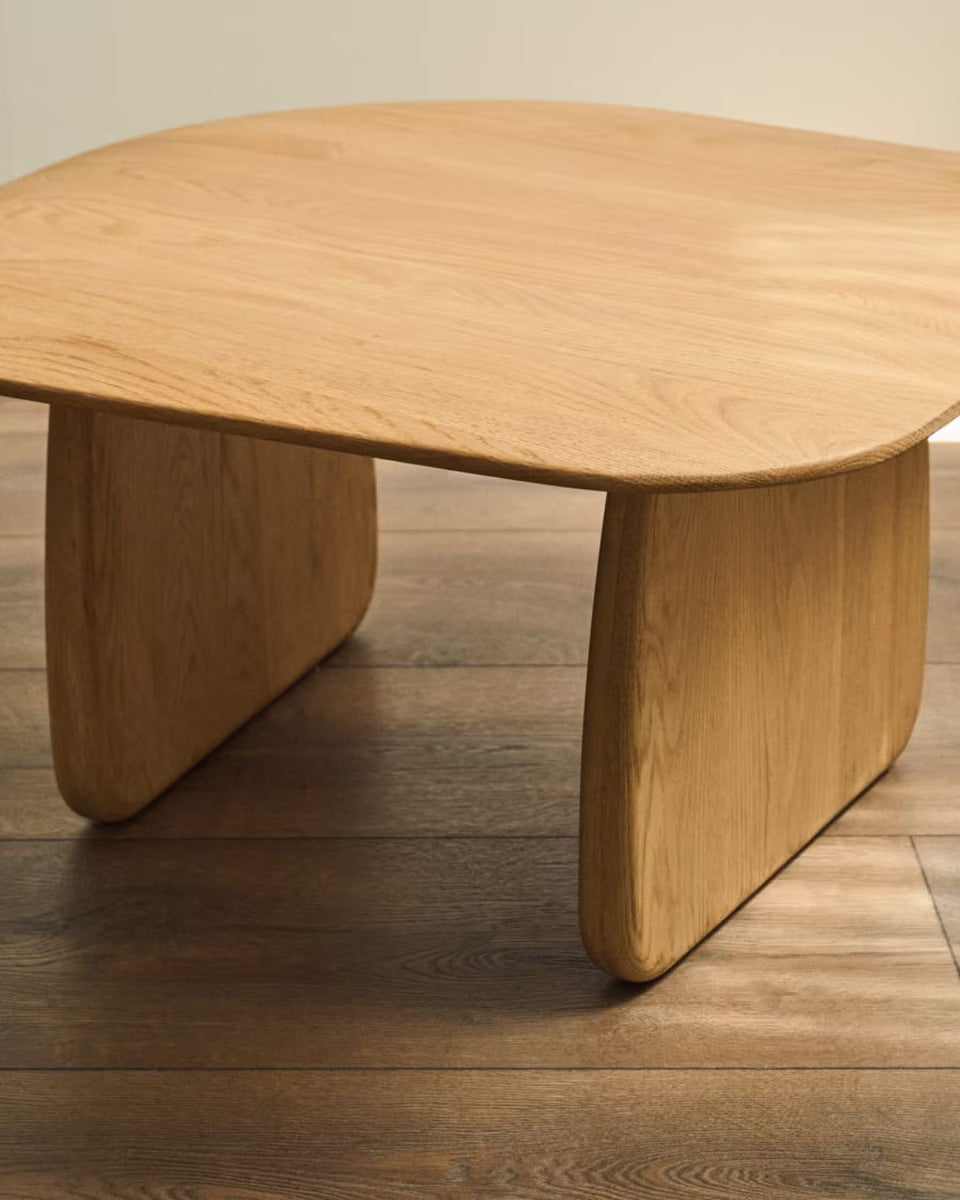 Porto Oak Side & Lamp Table
