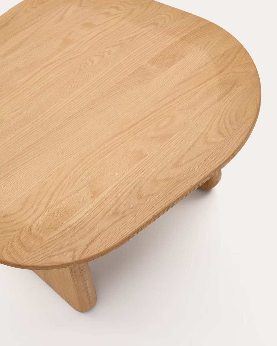 Porto Oak Side & Lamp Table