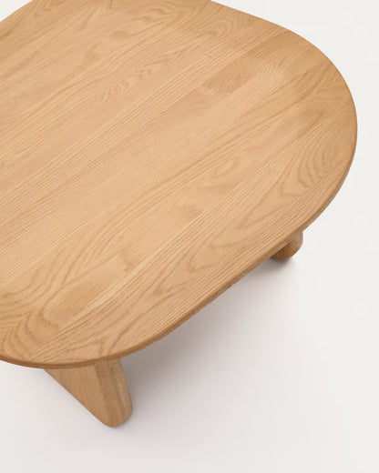 Porto Oak Side & Lamp Table