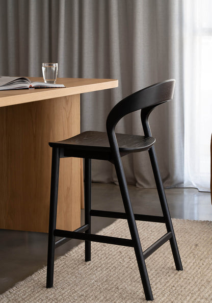 Freya American Oak Barstool