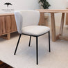 Ciselia Upholstered Dark Grey Dining Chair