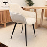 Aminy Upholstered Beige Dining Chair