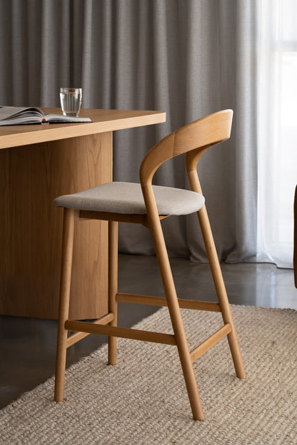Freya American Oak Barstool