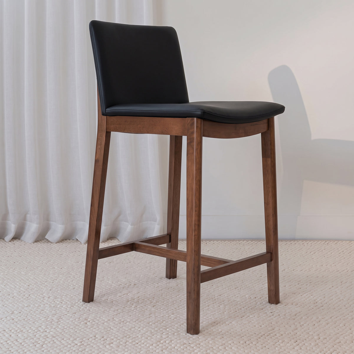 Taba Leather Barstool