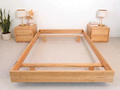 Yakka Base Tasmanian Oak Feature Grade Bed Frame