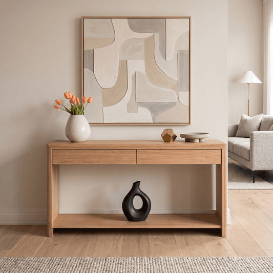 Yakka Tasmanian Oak Signature Hall Table