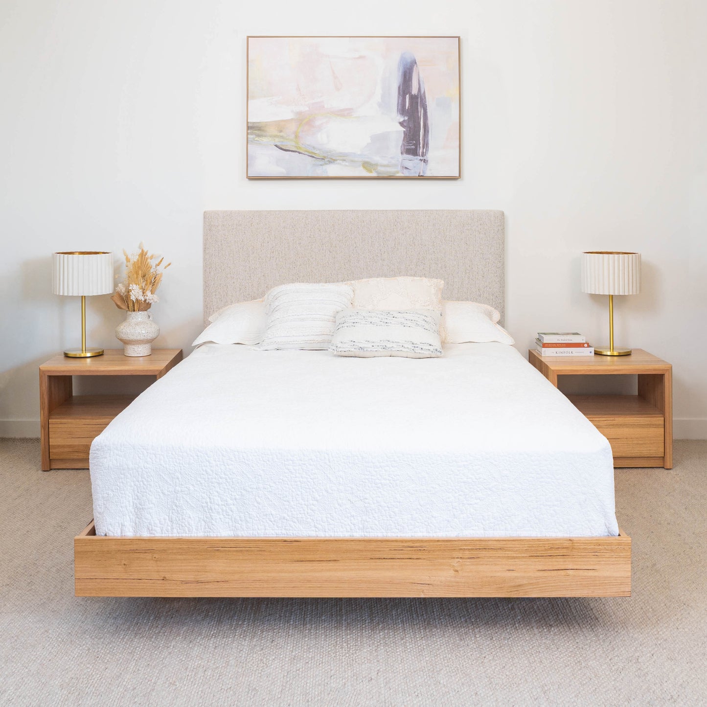 Yakka Drift Tasmanian Oak Feature Grade Bed Frame