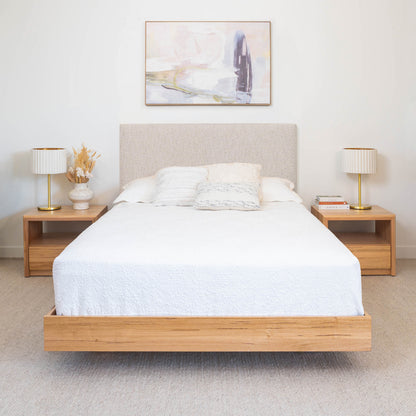 Yakka Drift Tasmanian Oak Feature Grade Bed Frame