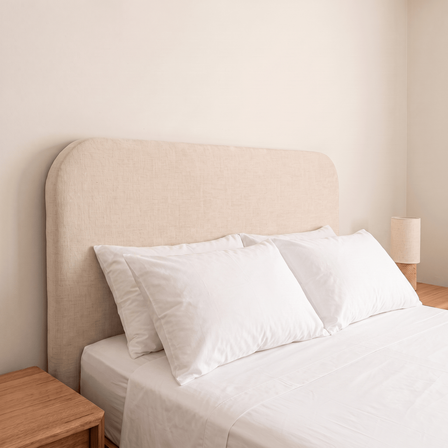 Yakka Curve Upholstered Headboard