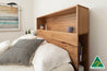 York Bookcase Headboard 4 Drawer Bed Frame - Made in Australia