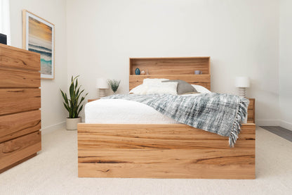 York 4 Drawer Bookcase Messmate Bed Frame